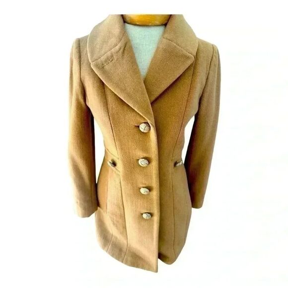 Anne Klein Notch Collar Wool Coat Size OP. - Picture 1 of 9